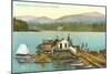 Lake Whatcom, Bellingham, Washington-null-Mounted Art Print