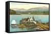 Lake Whatcom, Bellingham, Washington-null-Framed Stretched Canvas