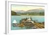 Lake Whatcom, Bellingham, Washington-null-Framed Art Print