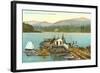 Lake Whatcom, Bellingham, Washington-null-Framed Art Print