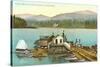 Lake Whatcom, Bellingham, Washington-null-Stretched Canvas