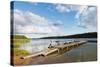 Lake Wigry, Wigry National Park, Poland, Europe-Christian Kober-Stretched Canvas