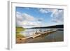 Lake Wigry, Wigry National Park, Poland, Europe-Christian Kober-Framed Photographic Print