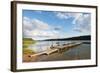 Lake Wigry, Wigry National Park, Poland, Europe-Christian Kober-Framed Photographic Print