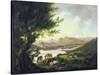 Lake Windemere-Julius Caesar Ibbetson-Stretched Canvas