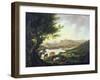 Lake Windemere-Julius Caesar Ibbetson-Framed Giclee Print