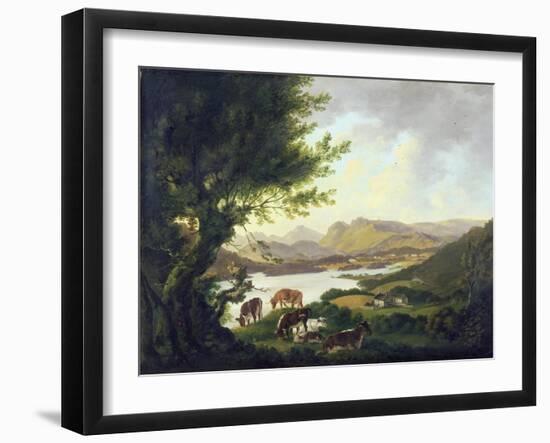 Lake Windemere-Julius Caesar Ibbetson-Framed Giclee Print