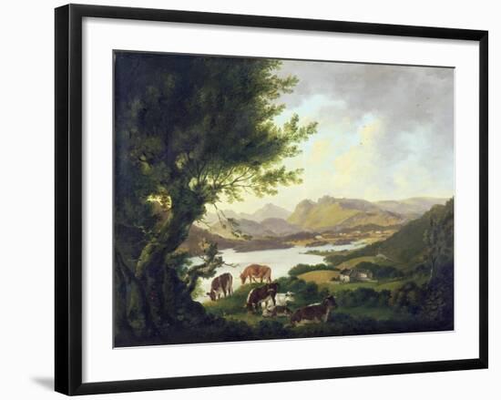 Lake Windemere-Julius Caesar Ibbetson-Framed Giclee Print