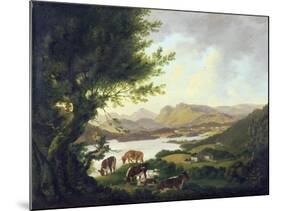 Lake Windemere-Julius Caesar Ibbetson-Mounted Giclee Print