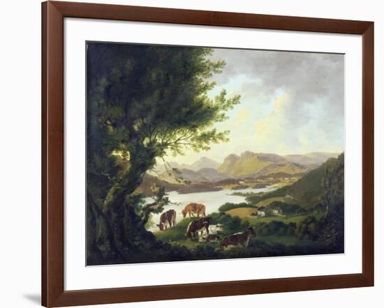 Lake Windemere-Julius Caesar Ibbetson-Framed Giclee Print