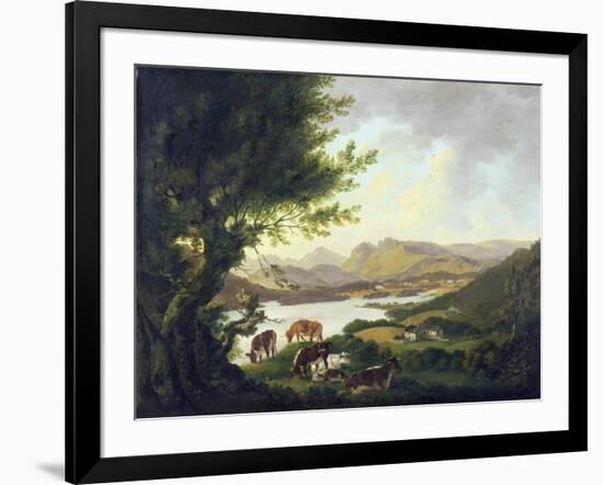 Lake Windemere-Julius Caesar Ibbetson-Framed Giclee Print