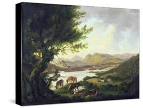 Lake Windemere-Julius Caesar Ibbetson-Stretched Canvas
