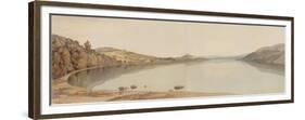 Lake Windermere, 1786-Francis Towne-Framed Premium Giclee Print