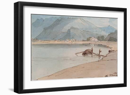 Lake Windermere, 1786-Francis Towne-Framed Giclee Print