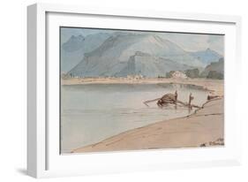 Lake Windermere, 1786-Francis Towne-Framed Giclee Print