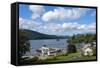 Lake Windermere from Bowness on Windermere-James Emmerson-Framed Stretched Canvas