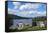 Lake Windermere from Bowness on Windermere-James Emmerson-Framed Stretched Canvas