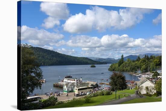 Lake Windermere from Bowness on Windermere-James Emmerson-Stretched Canvas