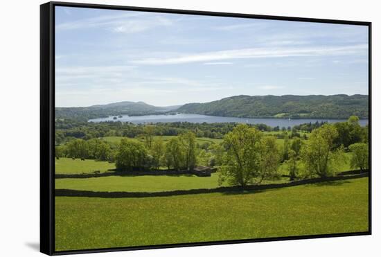 Lake Windermere, Lake District National Park, Cumbria, England, United Kingdom-James Emmerson-Framed Stretched Canvas
