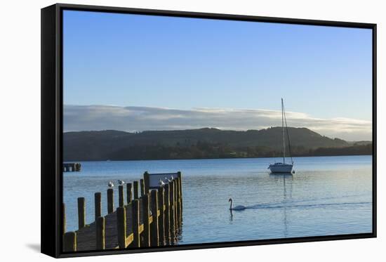 Lake Windermere-James Emmerson-Framed Stretched Canvas