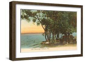 Lake Winnebago, Oshkosh, Wisconsin-null-Framed Art Print