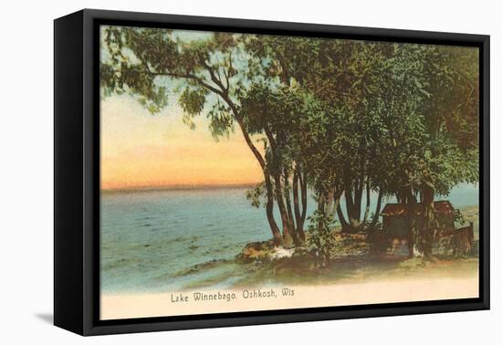 Lake Winnebago, Oshkosh, Wisconsin-null-Framed Stretched Canvas