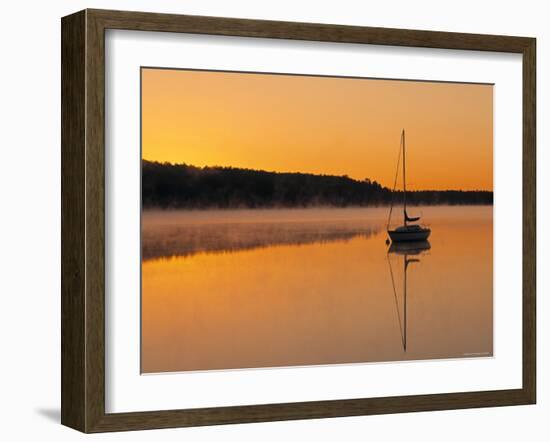 Lake Winnipesaukee, Lakes Region, New Hampshire, USA-Walter Bibikow-Framed Photographic Print