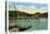 Lake Winnipesaukee, Maine - Interlaken Park View of the Weirs-Lantern Press-Stretched Canvas