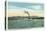 Lake Winnipesaukee, Maine - Mt. Washington Steamer, Ossipee Range View-Lantern Press-Stretched Canvas