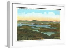 Lake Winnipesaukee, New Hampshire-null-Framed Art Print