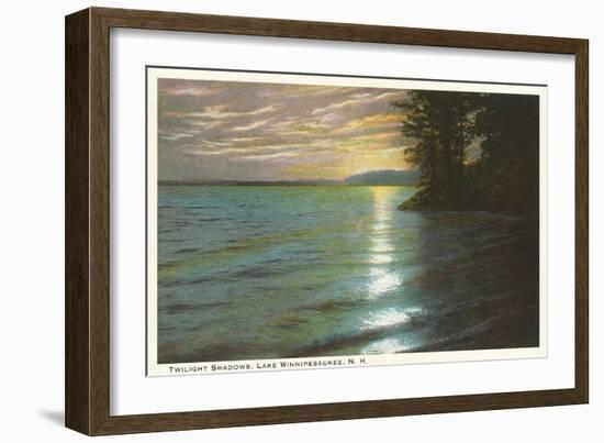 Lake Winnipesaukee, New Hampshire-null-Framed Art Print