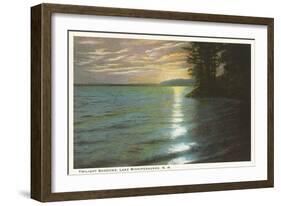 Lake Winnipesaukee, New Hampshire-null-Framed Art Print