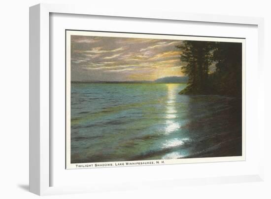 Lake Winnipesaukee, New Hampshire-null-Framed Art Print