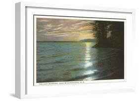 Lake Winnipesaukee, New Hampshire-null-Framed Art Print