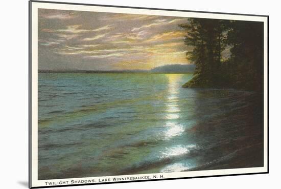 Lake Winnipesaukee, New Hampshire-null-Mounted Art Print