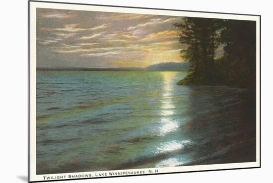 Lake Winnipesaukee, New Hampshire-null-Mounted Art Print