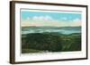 Lake Winnipesaukee, New Hampshire-null-Framed Art Print