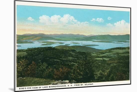 Lake Winnipesaukee, New Hampshire-null-Mounted Art Print