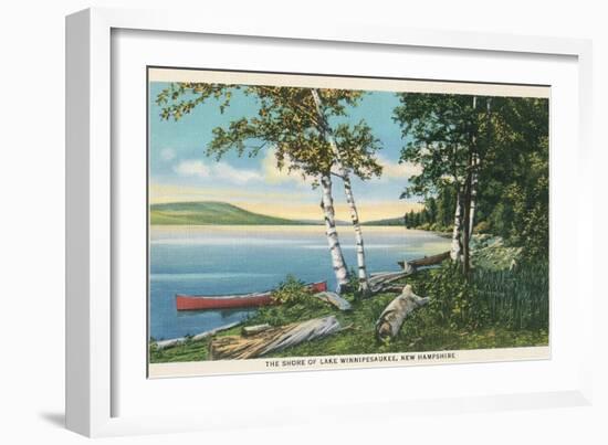 Lake Winnipesaukee, New Hampshire-null-Framed Art Print