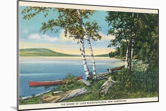 Lake Winnipesaukee, New Hampshire-null-Mounted Art Print