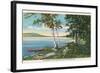 Lake Winnipesaukee, New Hampshire-null-Framed Art Print