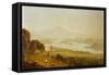 Lake Winnipiseogee, 1858-Sanford Robinson Gifford-Framed Stretched Canvas