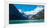 Lake with Canadian Rockies in the Background, Lake Louise, Banff National Park, Alberta, Canada-null-Framed Photographic Print