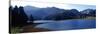 Lake with Mountains in the Background, Spitzingsee, Bavaria, Germany-null-Stretched Canvas