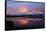 Lake with Mt McKinley, Denali National Park and Preserve, Alaska, USA-Hugh Rose-Framed Stretched Canvas