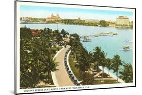 Lake Worth, Palm Beach, Florida-null-Mounted Art Print