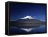 Lake Yamanaka, Mount Fuji, Japan-null-Framed Stretched Canvas