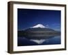 Lake Yamanaka, Mount Fuji, Japan-null-Framed Premium Photographic Print