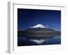 Lake Yamanaka, Mount Fuji, Japan-null-Framed Photographic Print