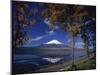 Lake Yamanaka, Mount Fuji-null-Mounted Photographic Print